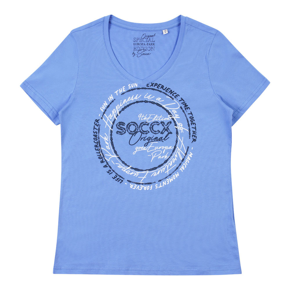 Damen T-Shirt air blue - Europa-Park Onlineshop