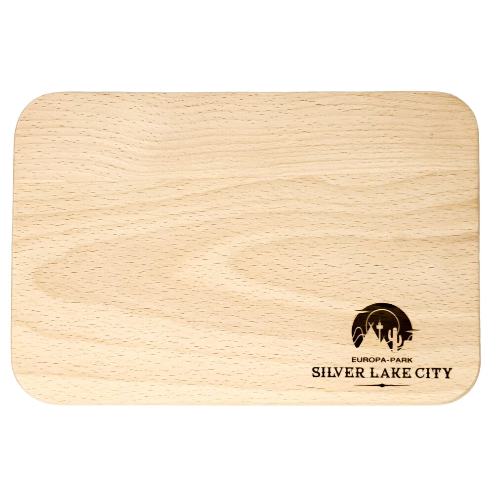 Frühstücksbrettchen Silver Lake City aus Holz für Kinder und Camper - Europa-Park Onlineshop