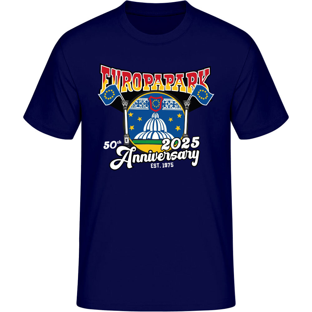T-Shirt Herren "Retro" 50 Jahre Europa-Park