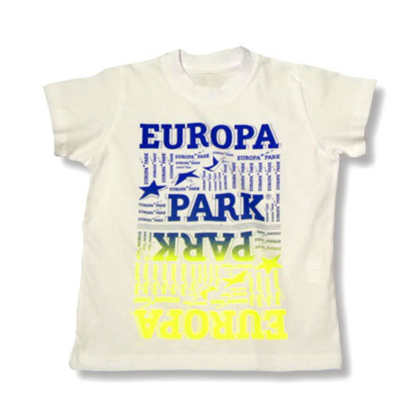 Kinder T-Shirt weiss Europa - Park 128