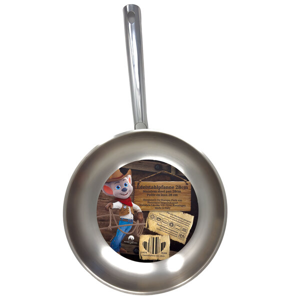Bratpfanne Edelstahl Silver Lake City 28 cm