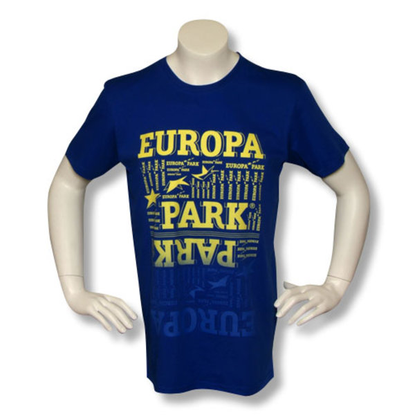 T-shirt blue Europa - Park 140