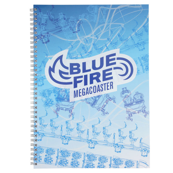 Bloc-Notes Blue Fire