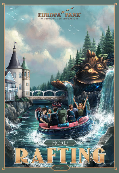 Poster Fjord Rafting