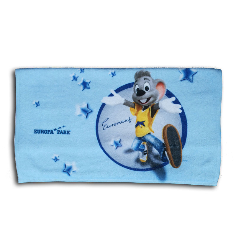 Blue towel Ed Euromaus 30x50 cm