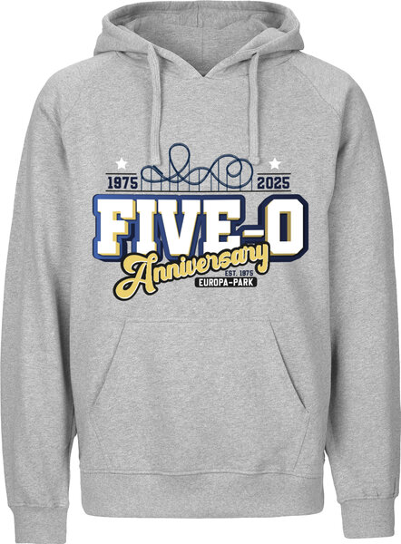Sweat à capuche « FIVE-O » Collection de mode anniversaire 50 Ans d’Europa-Park