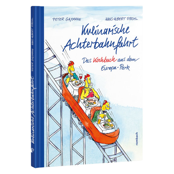 Kochbuch Cover: Kulinarische Achterbahnfahrt