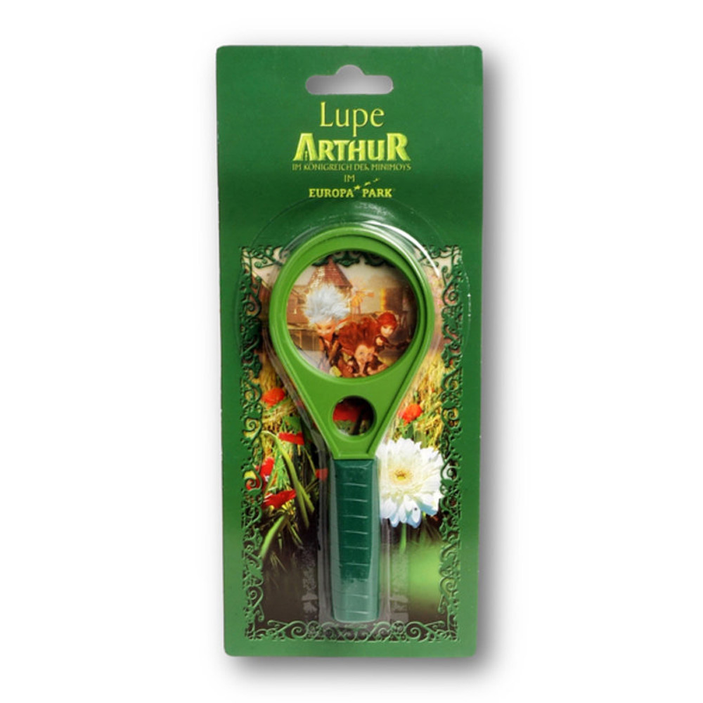 Green magnifying glass Arthur