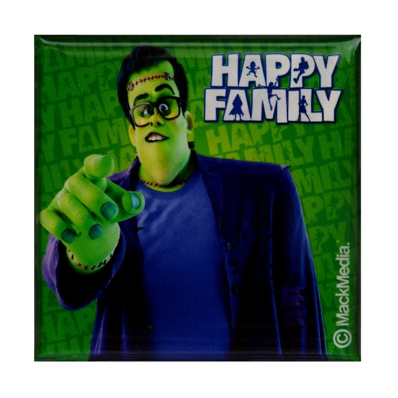 Aimant Happy Family 65x65 mm