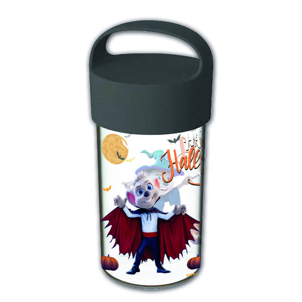 Snackpot Trinkflasche Ed Euromaus und Edda Euromausi Halloween