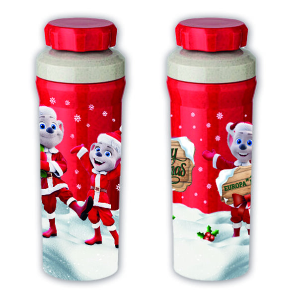 Drinking Bottle Ed Euromaus und Edda Euromausi Weihnachten