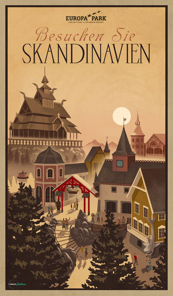 Poster Skandinavien
