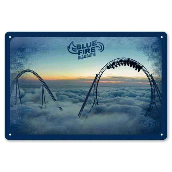 Sign “Blue Fire” Megacoaster