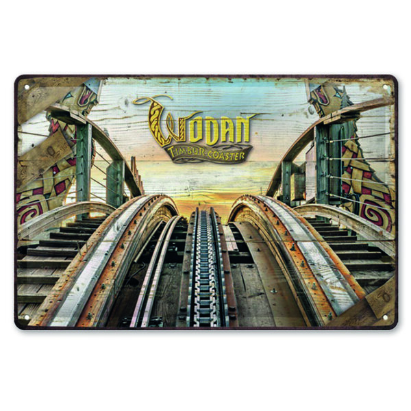 Aliminium sign WODAN – Timburcoaster