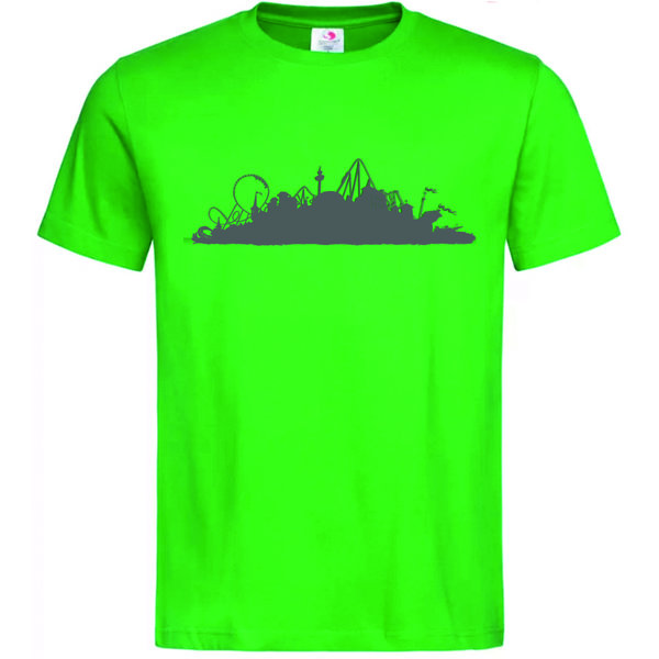 T-Shirt Europa-Park Silhouette grün