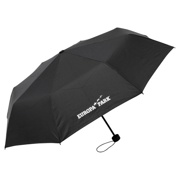Parapluie noir pliable à poche Europa-Park