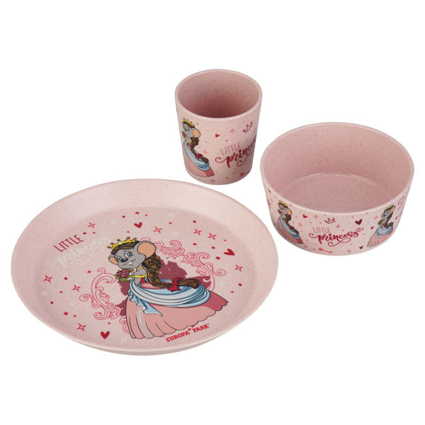 Set de vaisselle rose enfants Edda Princesse