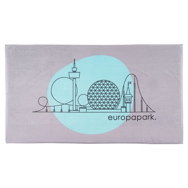 Towel Europa-Park silhouette