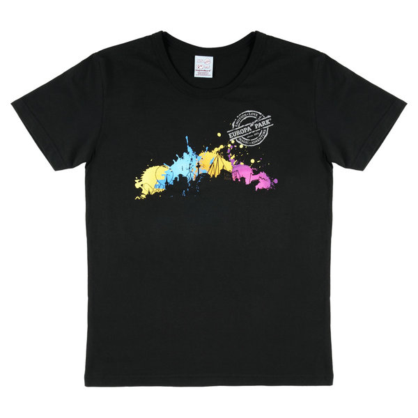 T-Shirt Europa-Park Silhouette noir