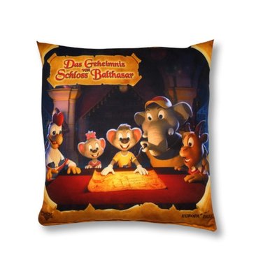 Coussin « Le Secret du Château Balthasar »
