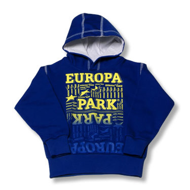 Sweat à capuche enfant bleu Europa-Park 104