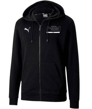 Herren Kapuzensweatjacke teamGoal schwarz
