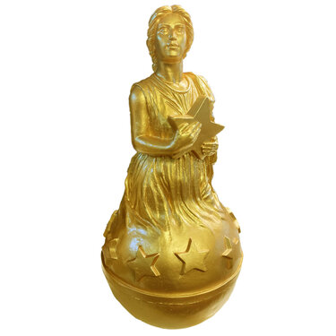 Culbuto « Europa » d\'or de Ottmar Hörl