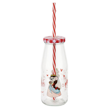 Glass bottle To Go Edda Euromausi Princess
