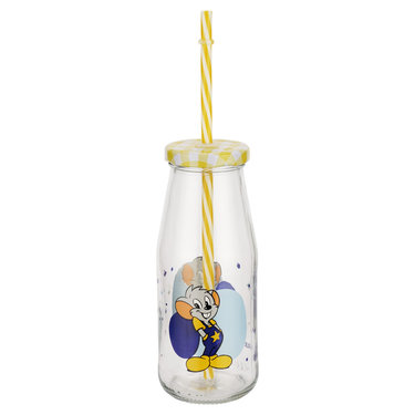 Glass bottle To Go Ed Euromaus Polka dots