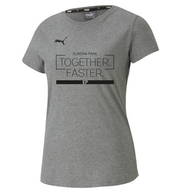 T-shirt femme teamGoal gris
