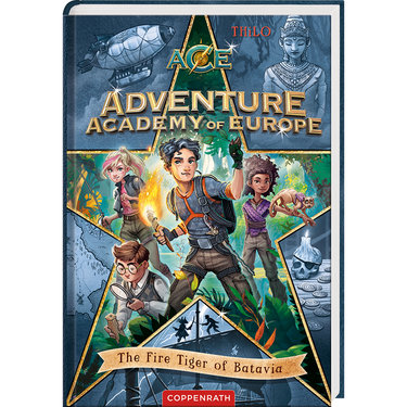 Book Adventure Academy of Europe – The Fire Tiger of Batavia (English)