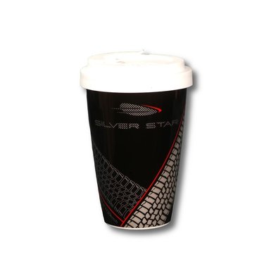 Gobelet "Coffee to Go" noir Silver Star