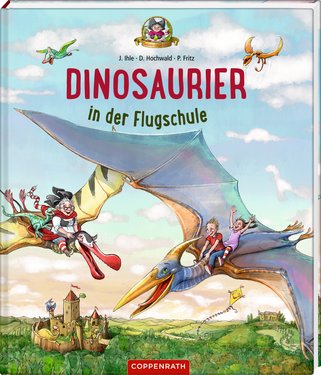 Livre d'images Madame Freudenreich 3 Dinosaurier in der Flugschule