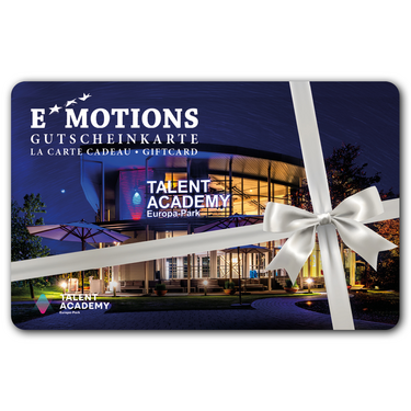 Carte cadeau EMOTIONS Talent Academy