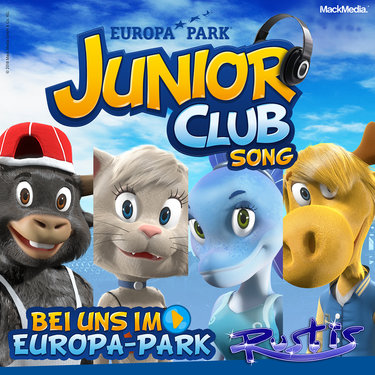 CD RUSTIS « BEI UNS IM EUROPA-PARK » - Chanson du JUNIOR CLUB
