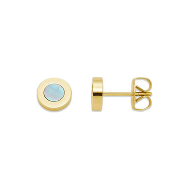 Boucle d’oreille dorée Alitia