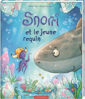 Livre d'images Snorri et le jeune requin français