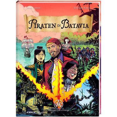 Comic Piraten in Batavia – Die Chroniken des Adventure Club of Europe