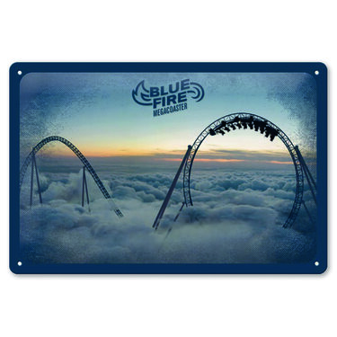 Sign “Blue Fire” Megacoaster