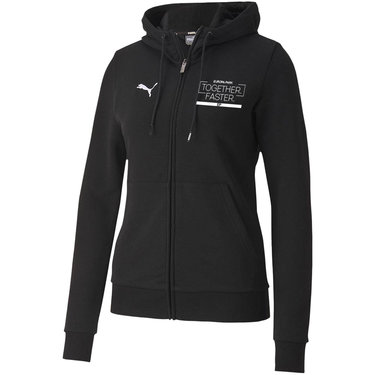 Puma Woman’s hooded sweat jacket teamGoal black