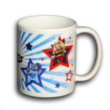 Tasse blanche « Rustis »
