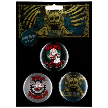 Button Set Traumatica Grim & Wakala 2025