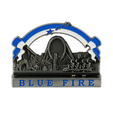 Magnet Metal Blue Fire