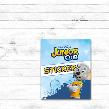 collectable sticker Europa-Park JUNIOR CLUB