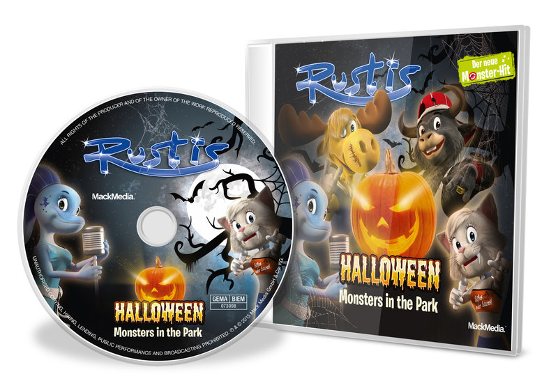 Cd Maxi Single Rustis Halloween